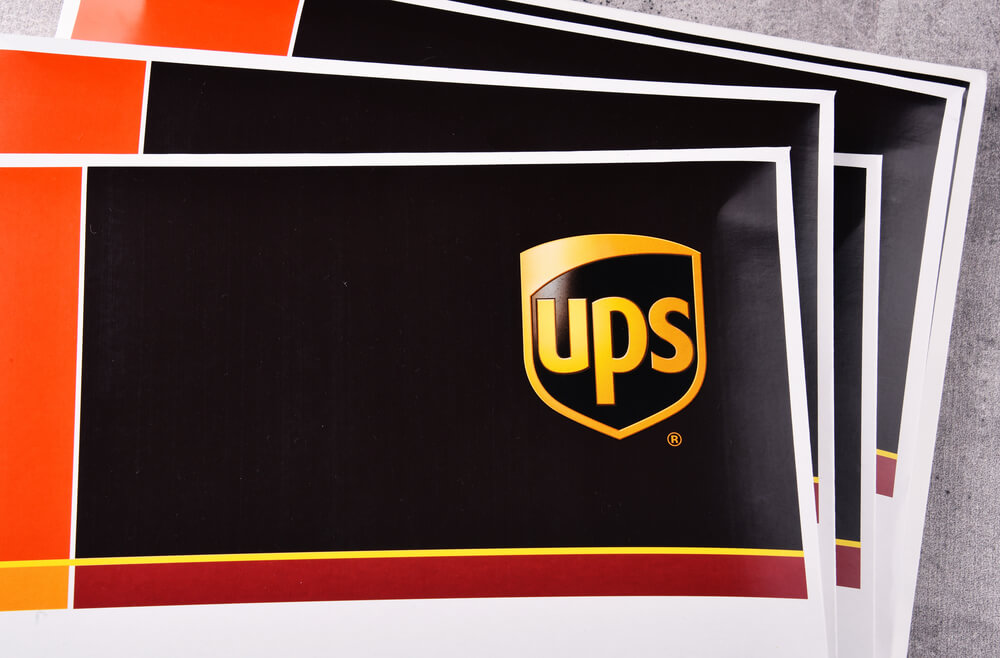 Print A UPS Label With A Tracking Number