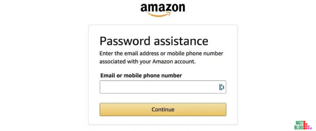 Recover A Forgotten Amazon Password