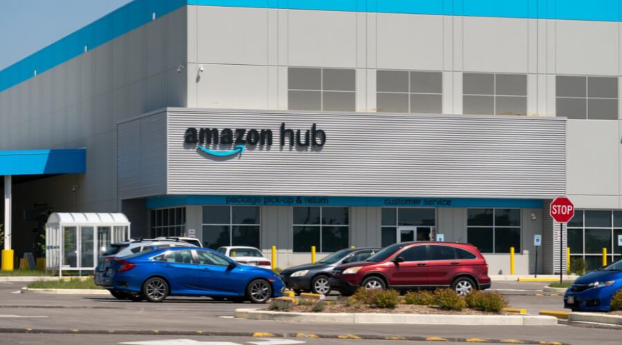 Pick Up Packages At Amazon Hub Counter